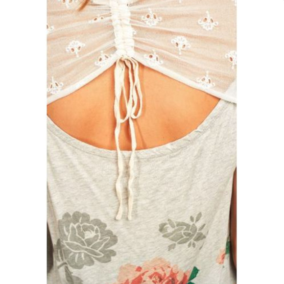 Johnny Was 4 Love & Liberty Small Floral Tunic NEW - Picture 4 of 5